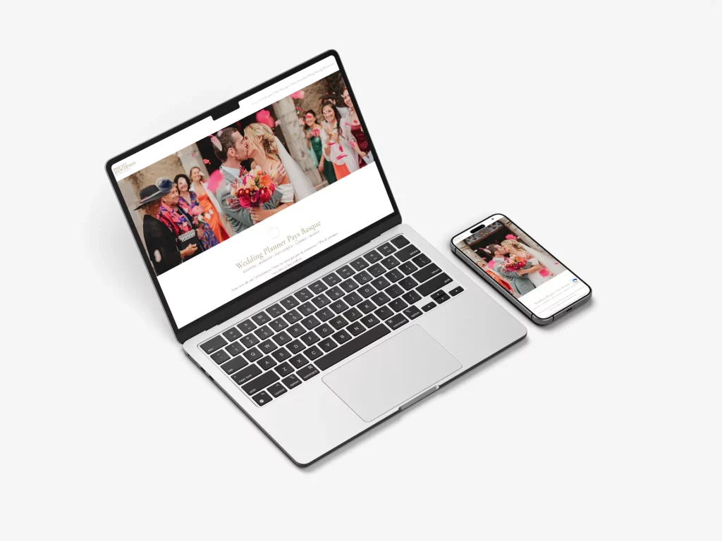 Page d’accueil du site Instant d’Exception sur ordinateur et mobile