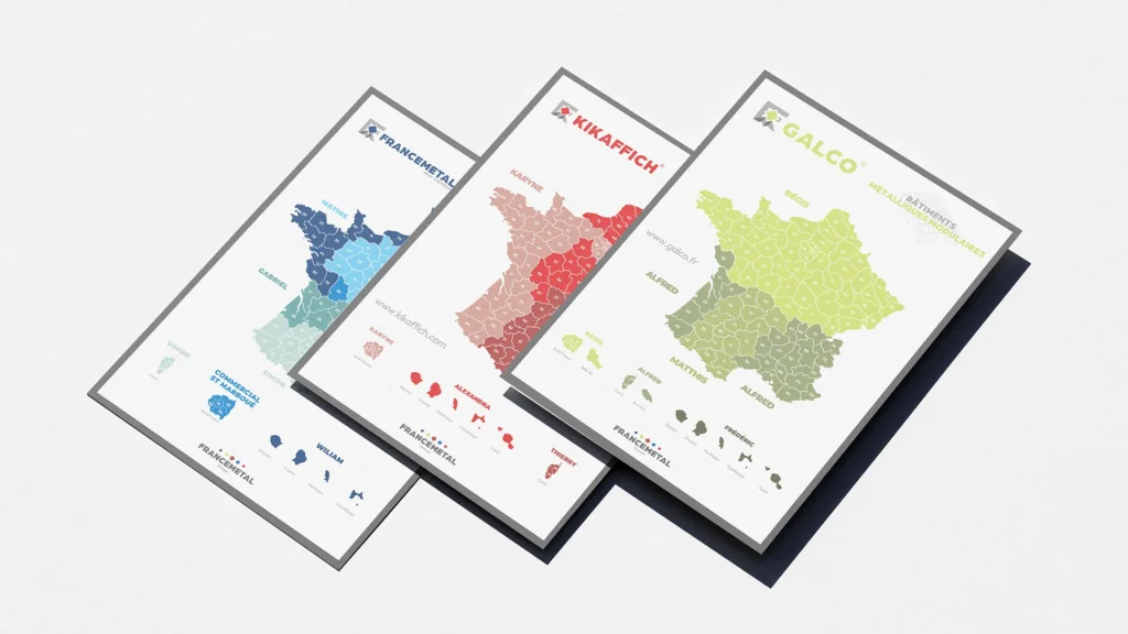 Cartes commerciales Francemetal