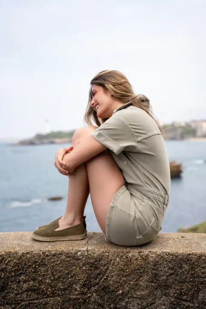 Espadrilles Bayona, shooting en extérieur