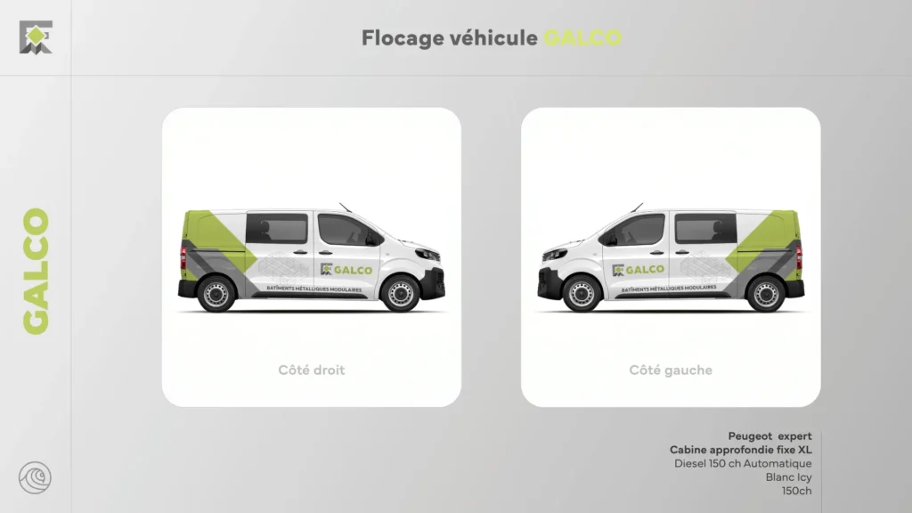 Flocage d'utilitaire Francemetal