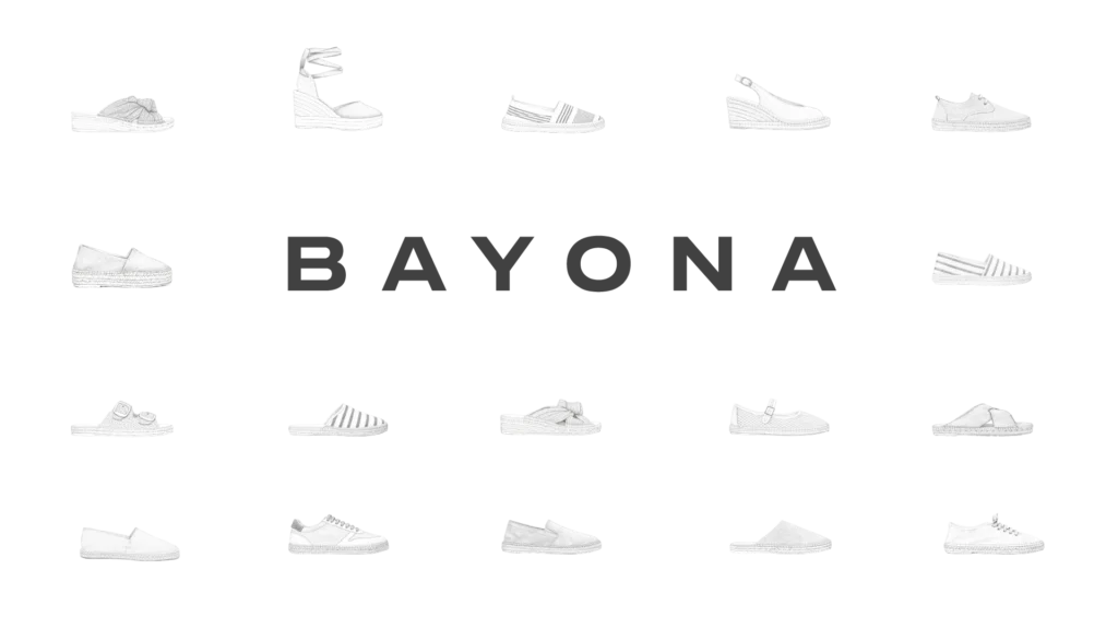 Maquette de la boutique Shopify Bayona